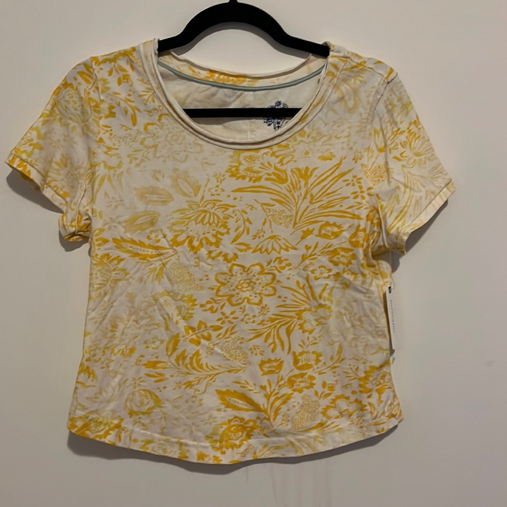 Anthropologie faded tee